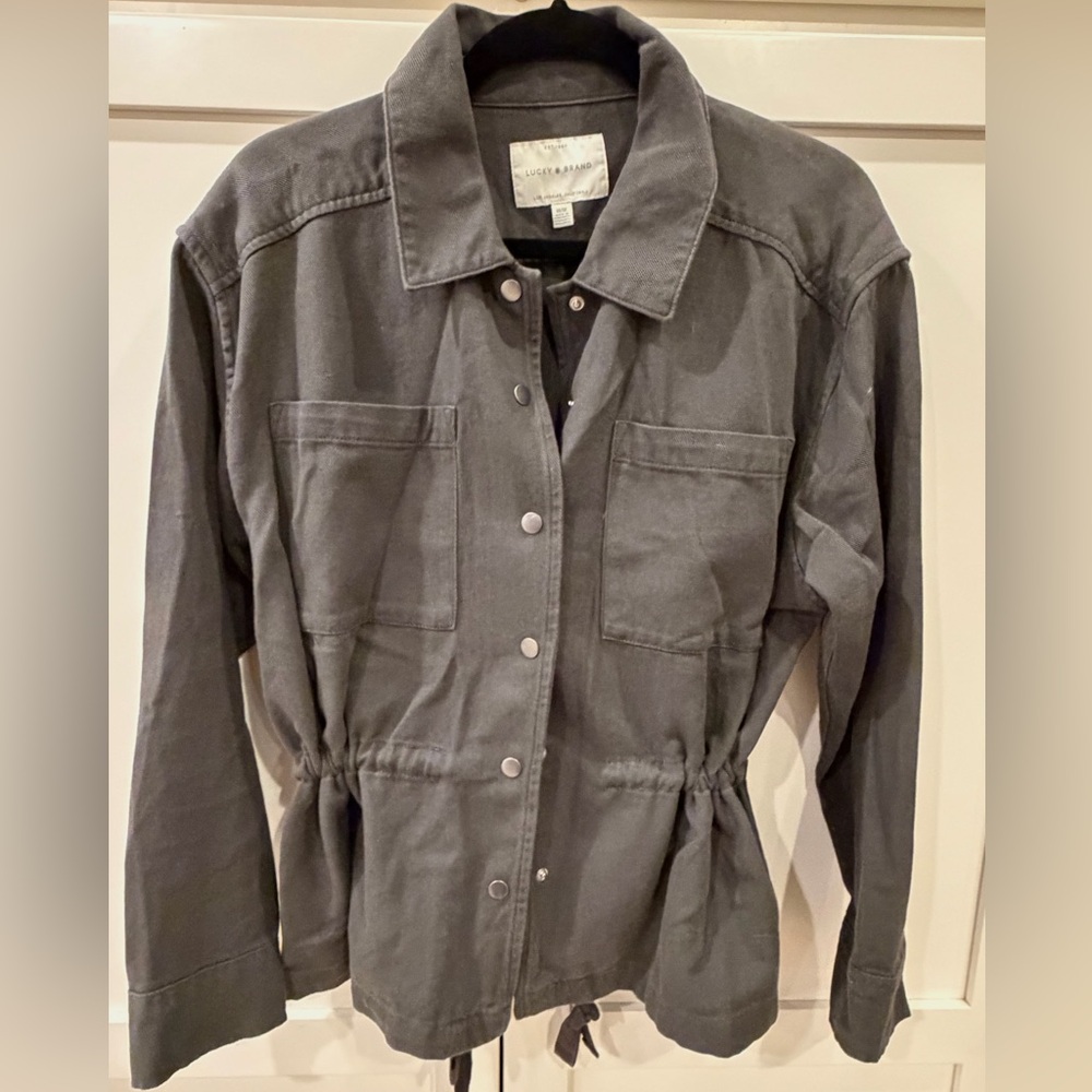 Lucky Brand Charcoal Utility Jacket